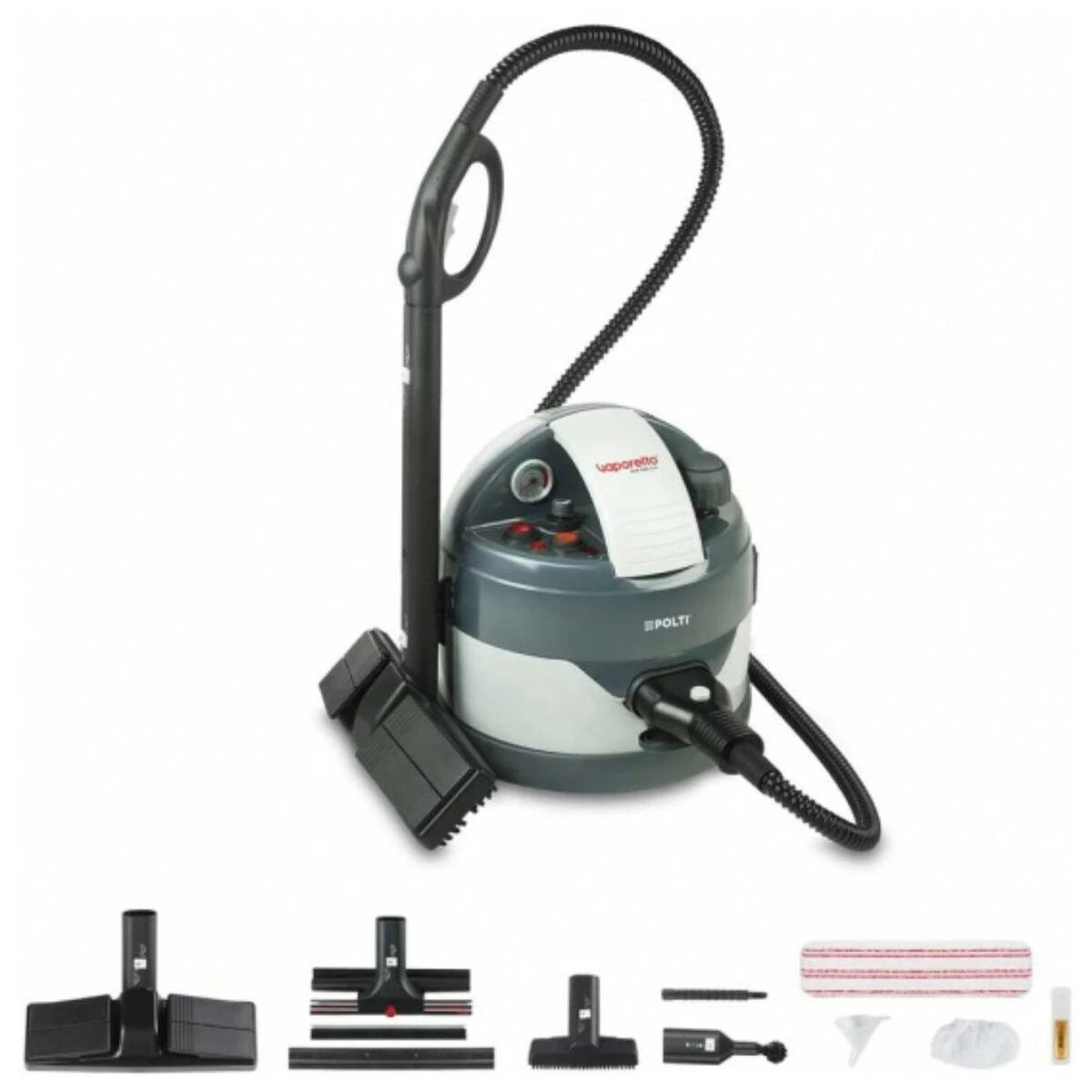 Polti | Garų valytuvas | PTEU0260 Vaporetto Eco Pro 3.0 | Galia 2000 W | Garų slėgis 4,5 baro | Vanduo bako talpa 2 L | Pilkas