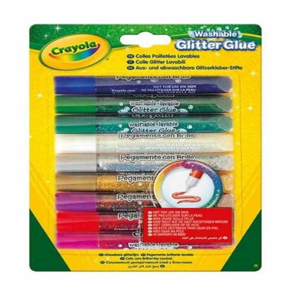 Crayola, Inc. Crayola Blizgantys klijai (9 vnt.)