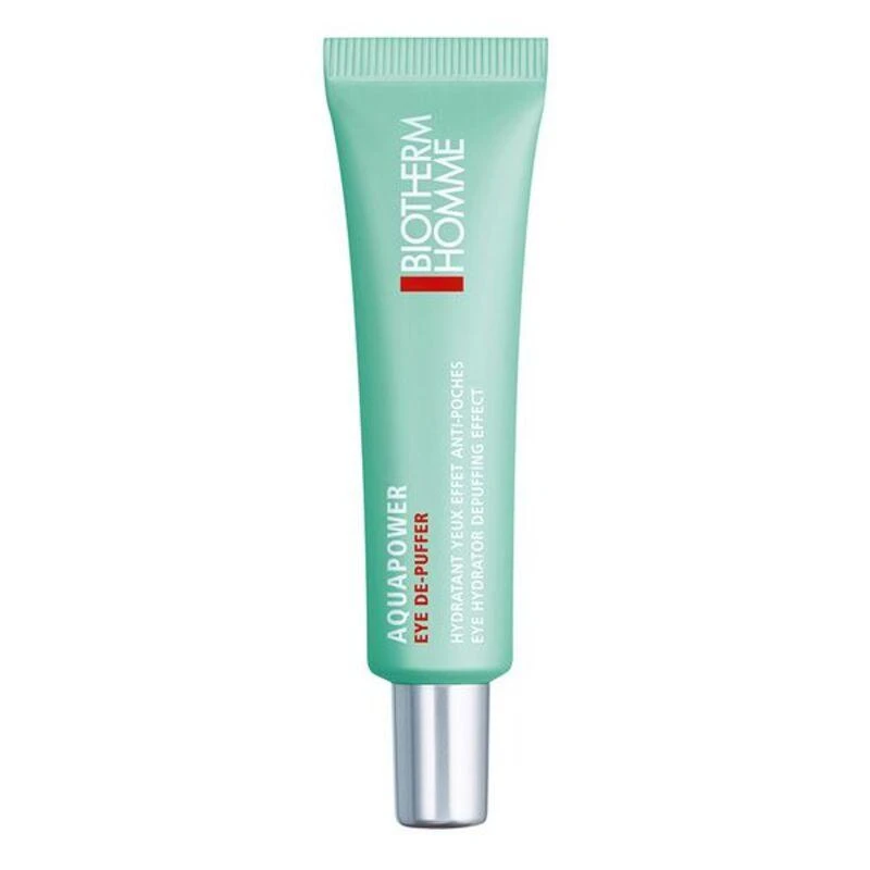 Biotherm Homme Aquapower Eye Hydrator Depuffing Effect vėsinantis paakių gelis vyrams, 15 ml