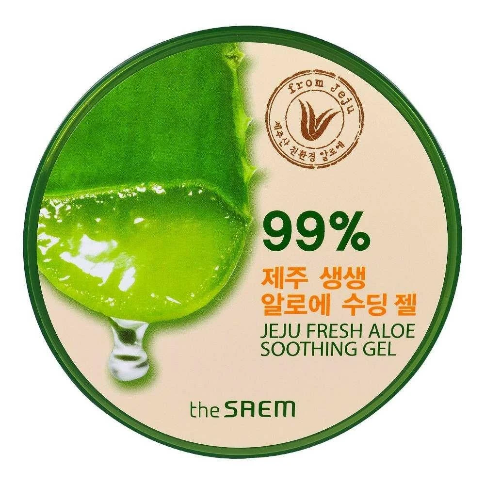 theSaem The Saem Jeju Fresh Aloe universalus gelis su alaviju 99%-300ml