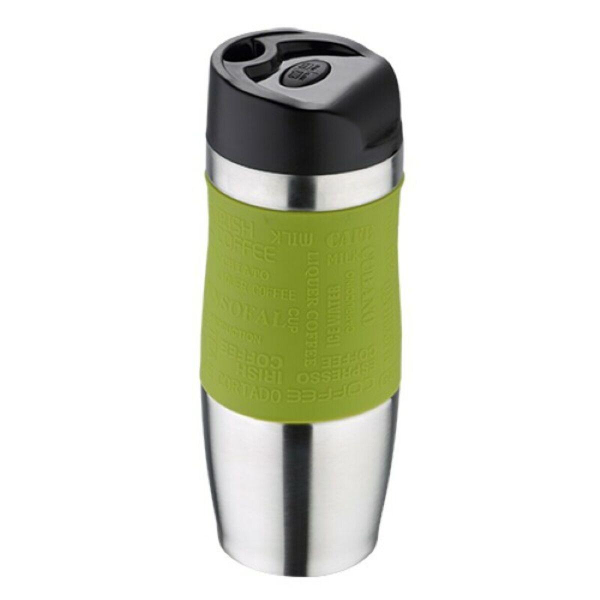 Bergner Termo puodelis 400ml TRAVEL žalias