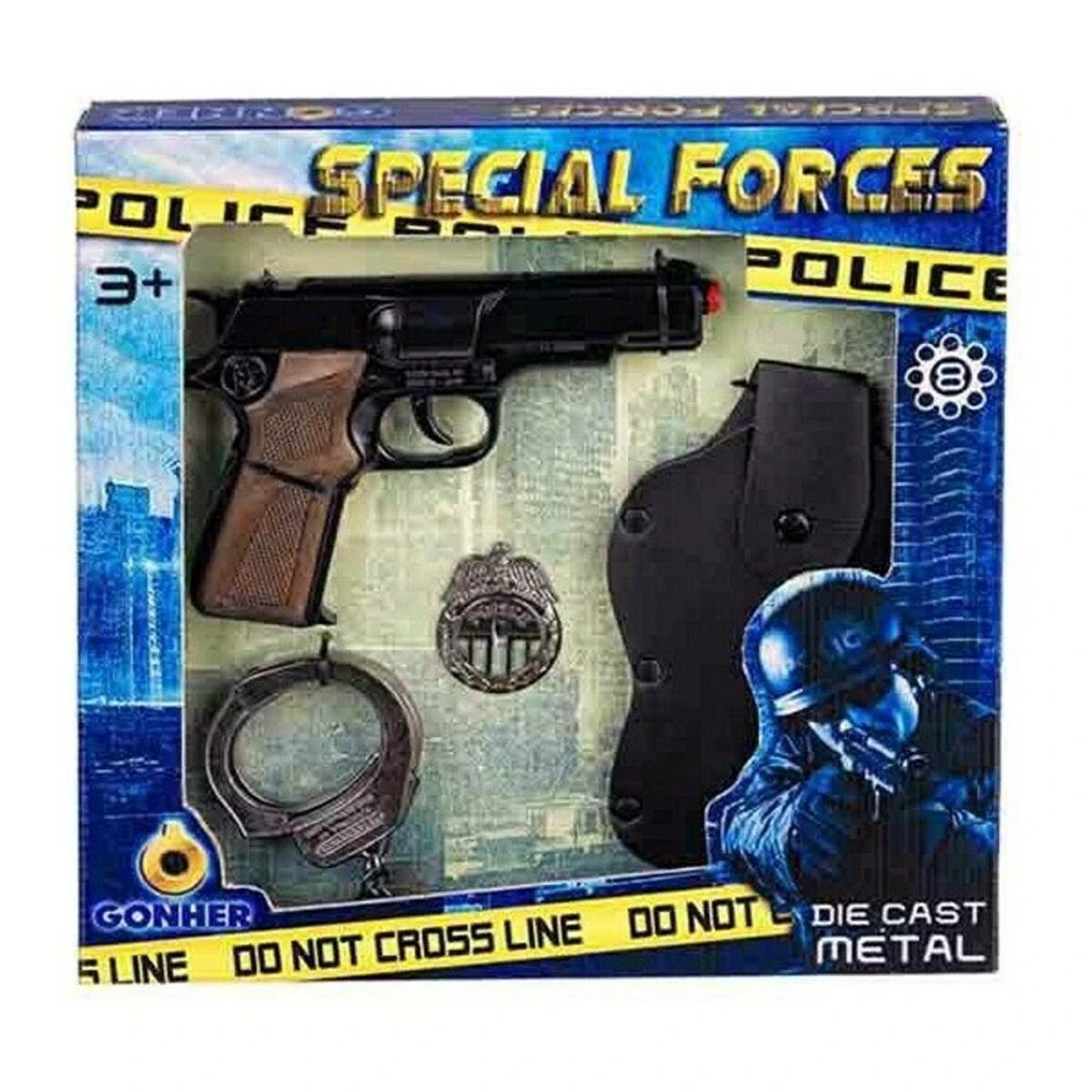 Zestaw Gonher Guns GONHER rinkinys policininko 425/6