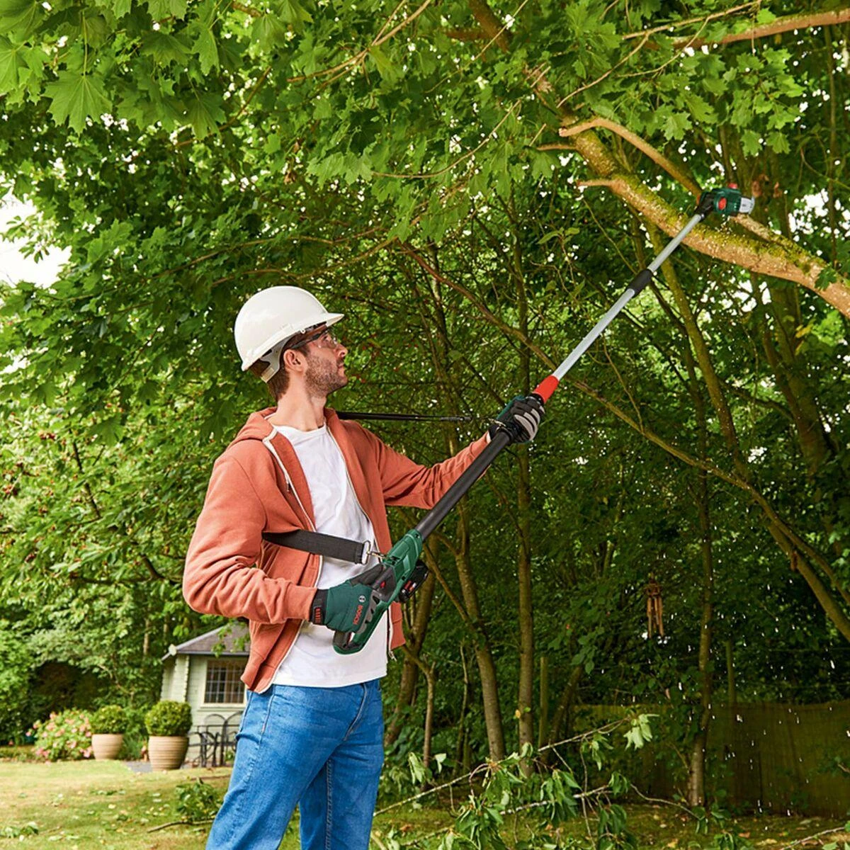 Akumuliatorinė aukštapjovė Bosch UniversalChainPole 18
