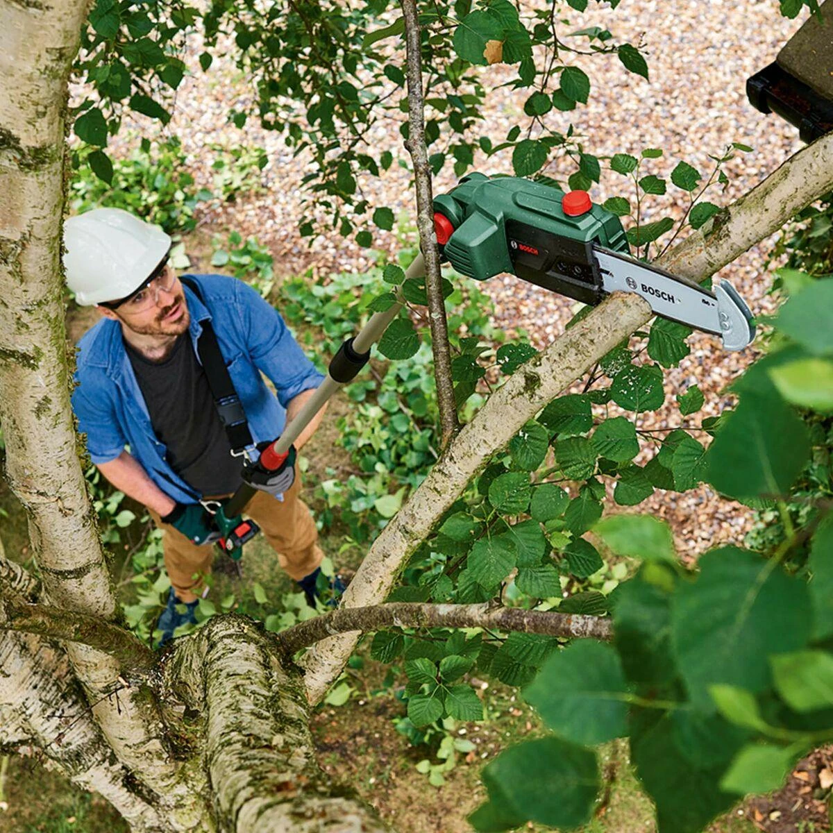 Akumuliatorinė aukštapjovė Bosch UniversalChainPole 18