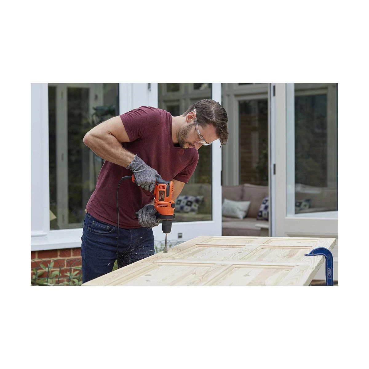 Black & Decker Juodas & Decker BEH200 500 W plaktukas