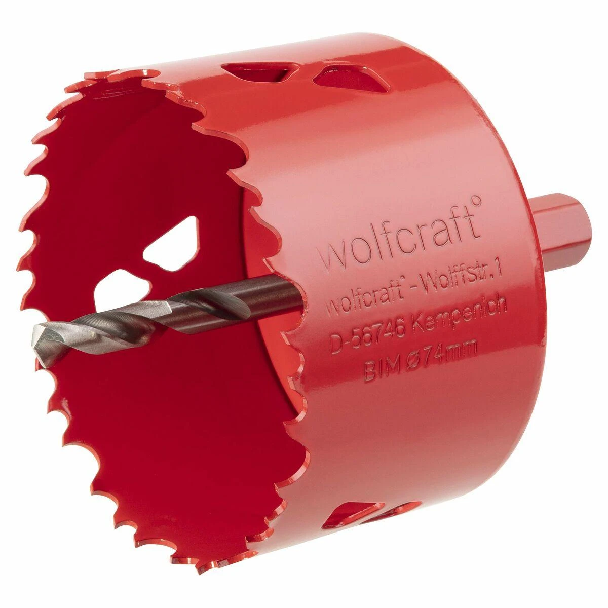 Gręžimo karūna Wolfcraft 5475000; 74x40 mm