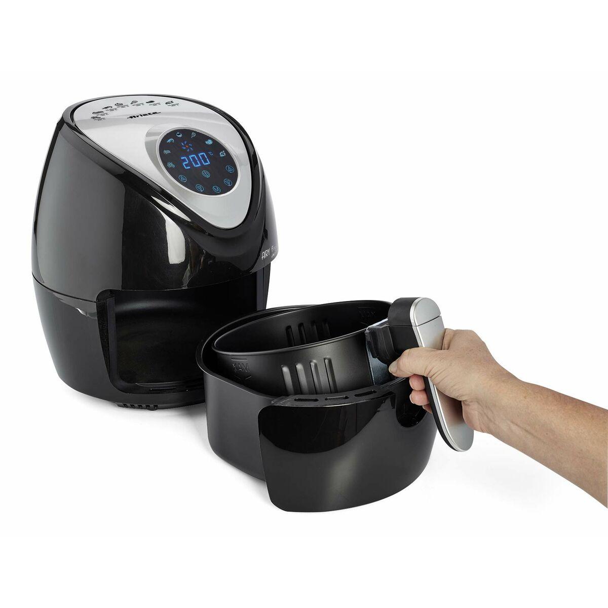 Gruzdintuvė Fryer fat-free Ariete Air Fryer 4616 (No data, 1300W, juodos spalvos)