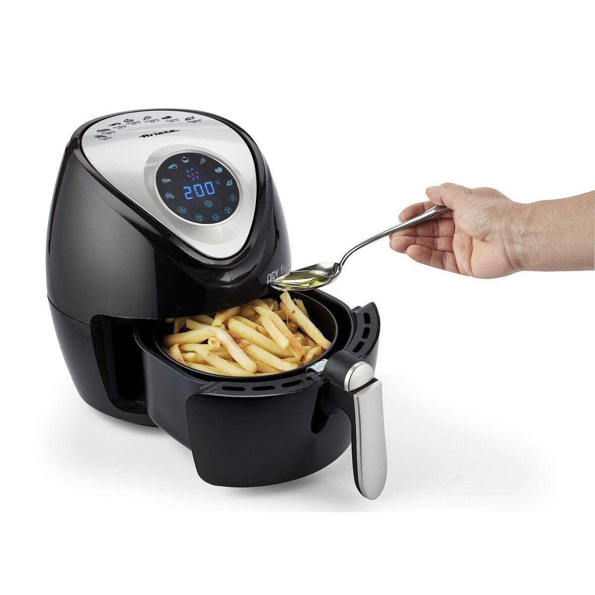 Gruzdintuvė Fryer fat-free Ariete Air Fryer 4616 (No data, 1300W, juodos spalvos)