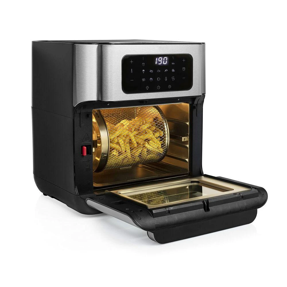 Gruzdintuvė Princess Princesė | Aerofryer Orkaitė | 182065 | Galia 1500 W | Talpa 10 L | Juodas/Nerūdijantis plienas