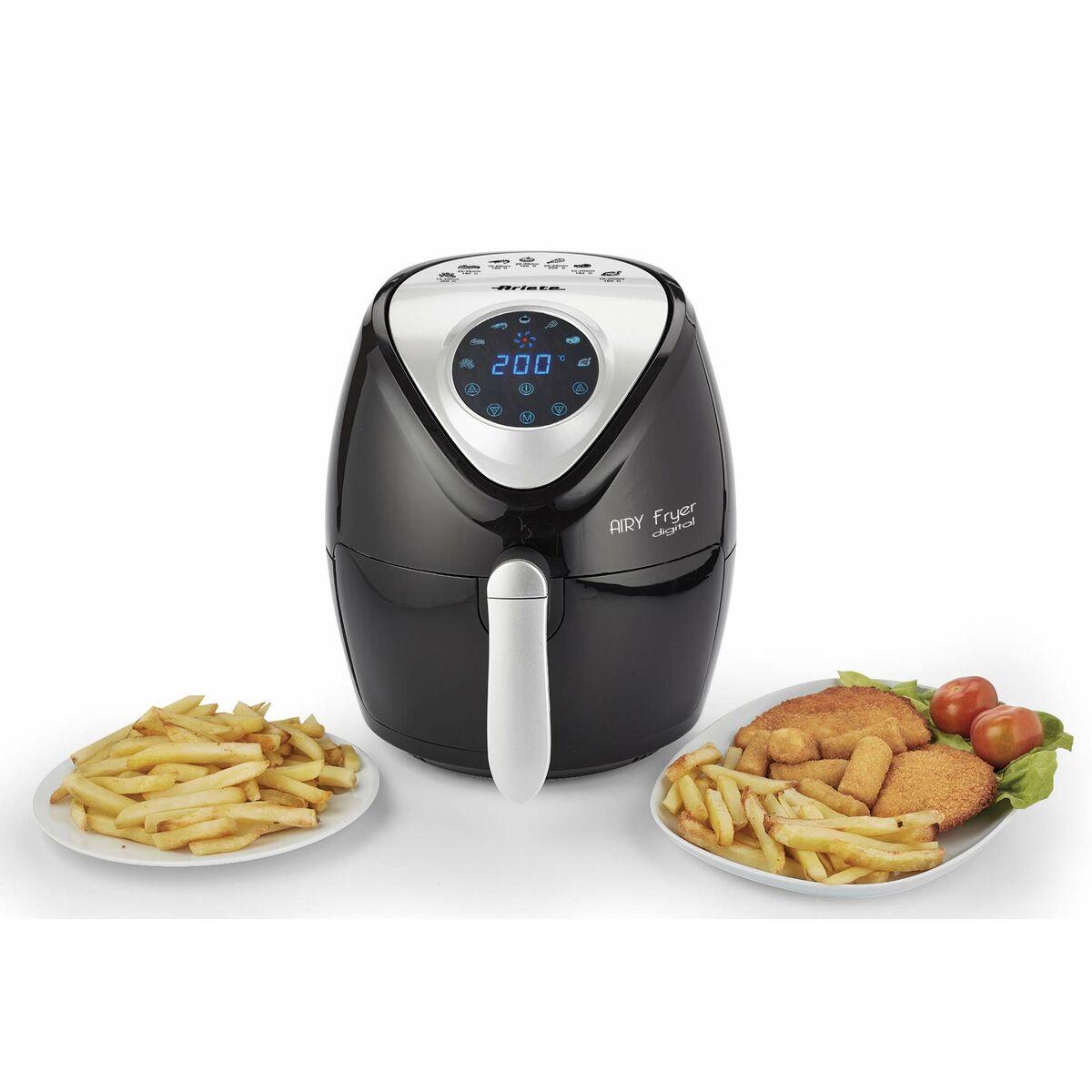 Gruzdintuvė Fryer fat-free Ariete Air Fryer 4616 (No data, 1300W, juodos spalvos)