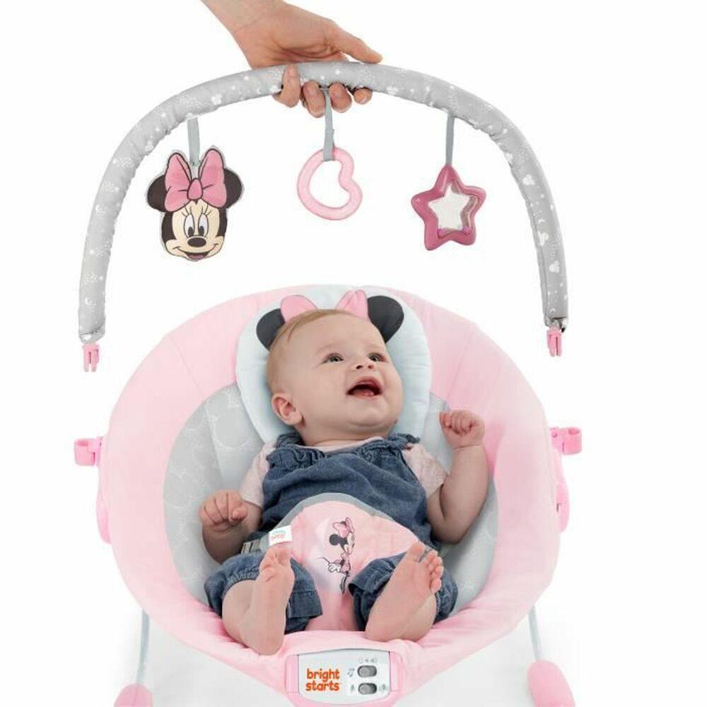BRIGHT STARTS sūpuoklės Minnie Mouse Rose Skies, 12206