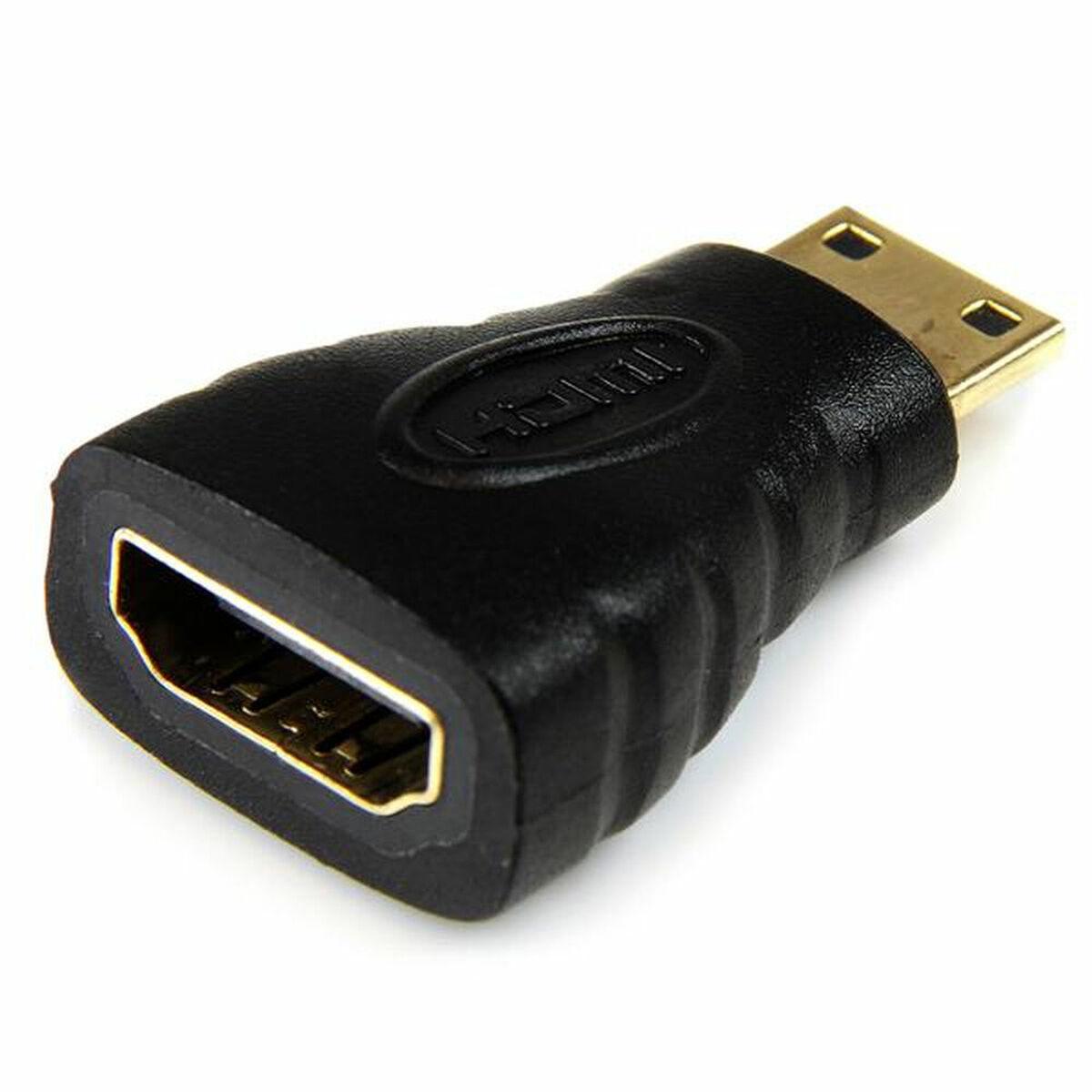 Adapteris AV StarTech HDMI Mini - HDMI juoda (HDACFM)