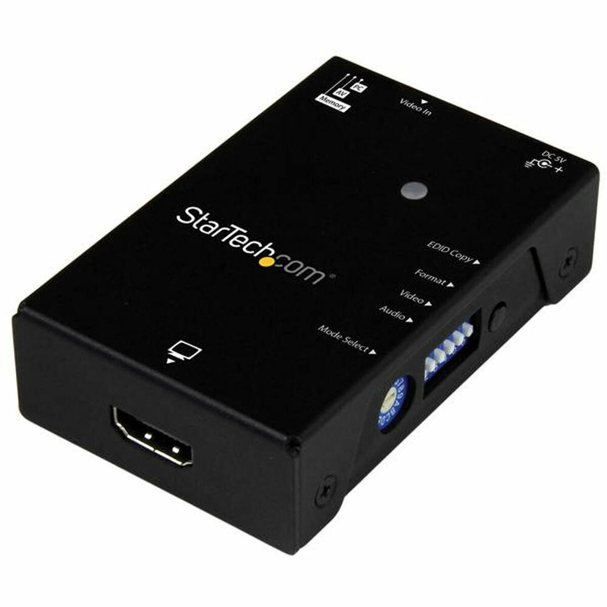 StarTech HDMI emuliatorius su režimų keitimo jungikliais