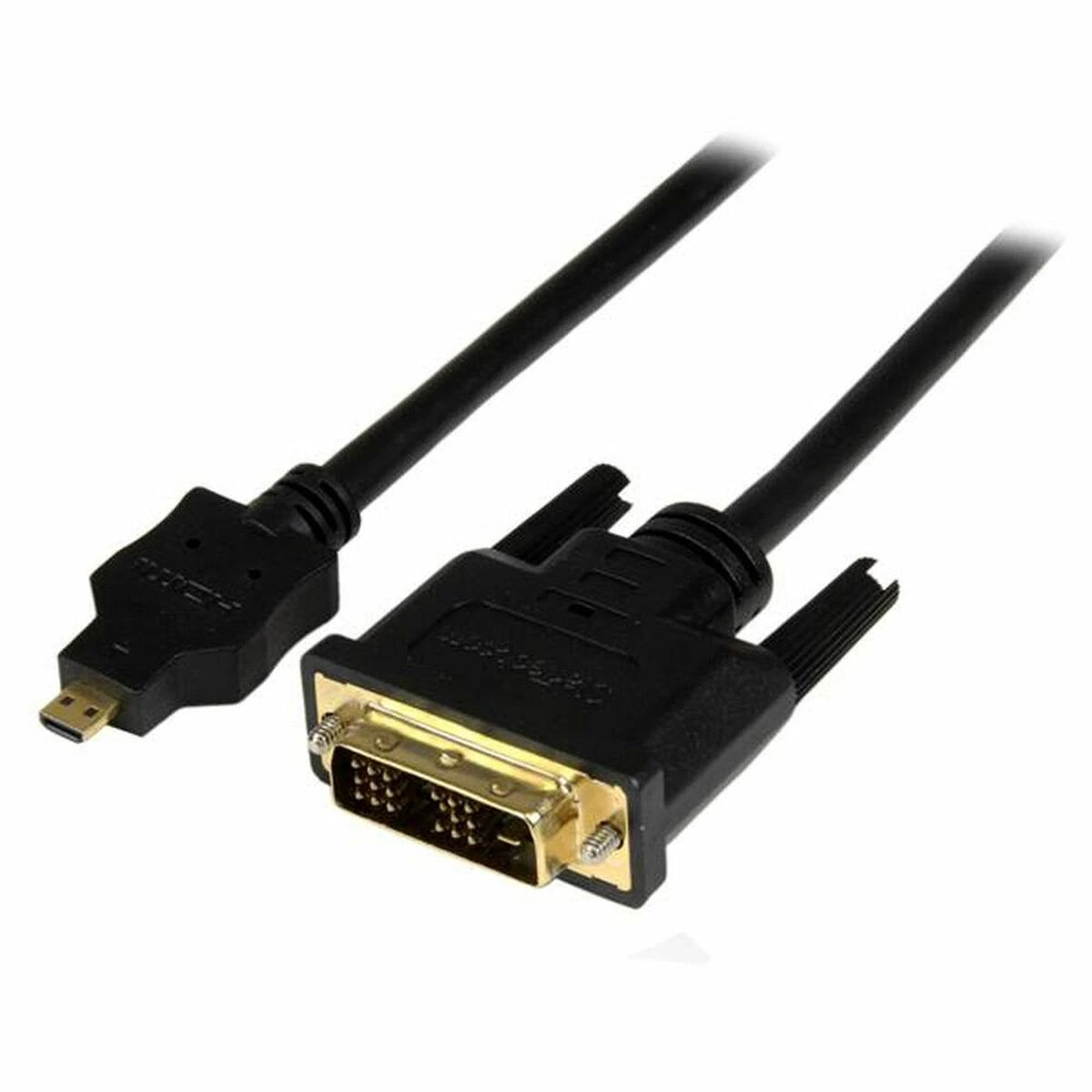 Micro HDMI į DVI-D kabelis, juodas