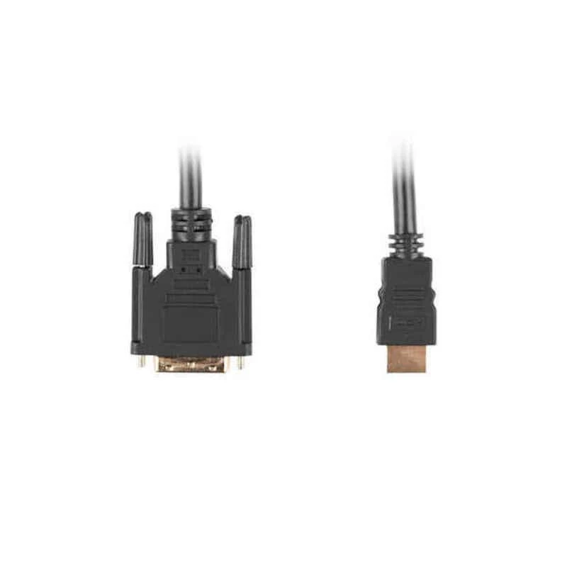 HDMI į DVI-D kabelio jungtys