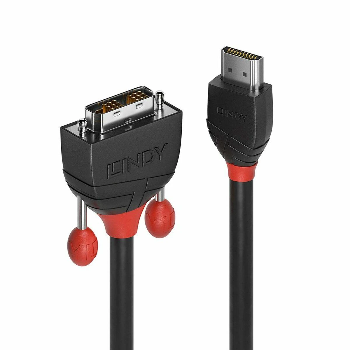 Lindy HDMI - DVI-D 2m Juodas