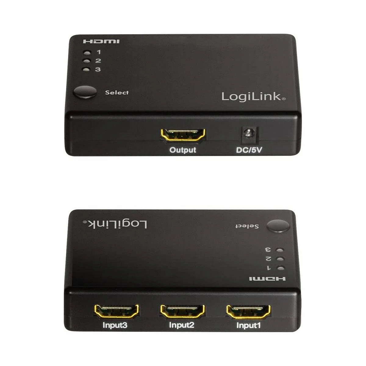 LogiLink HDMI komutatorius su trijų prievadų įvestimi