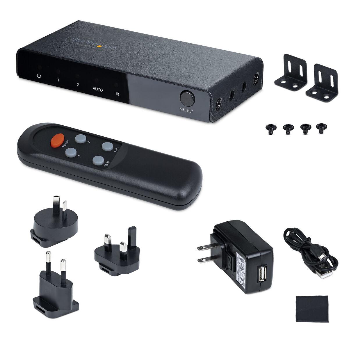 StarTech 2-PORT 8K 60HZ HDMI SWITCH/HDMI 2.1 AUTO SWITCHER