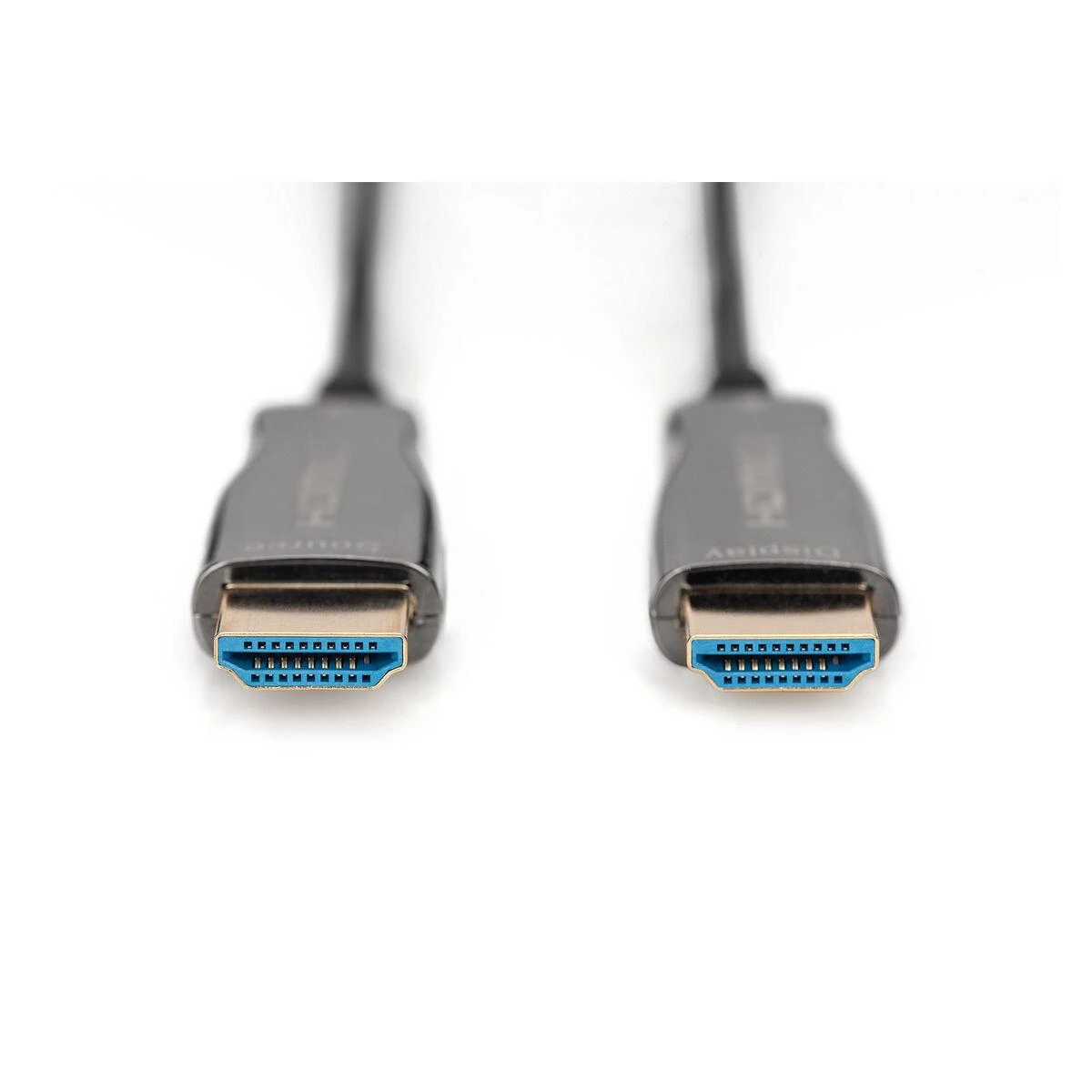 Digitus „Assmann“ elektroninis ASSMANN jungiamasis kabelis HDMI hibridinis šviesolaidinis „Premium HighSpeed Ethernet“ AOC 4K 60Hz UHD tipas HDMI A/HDMI A M/M 10m