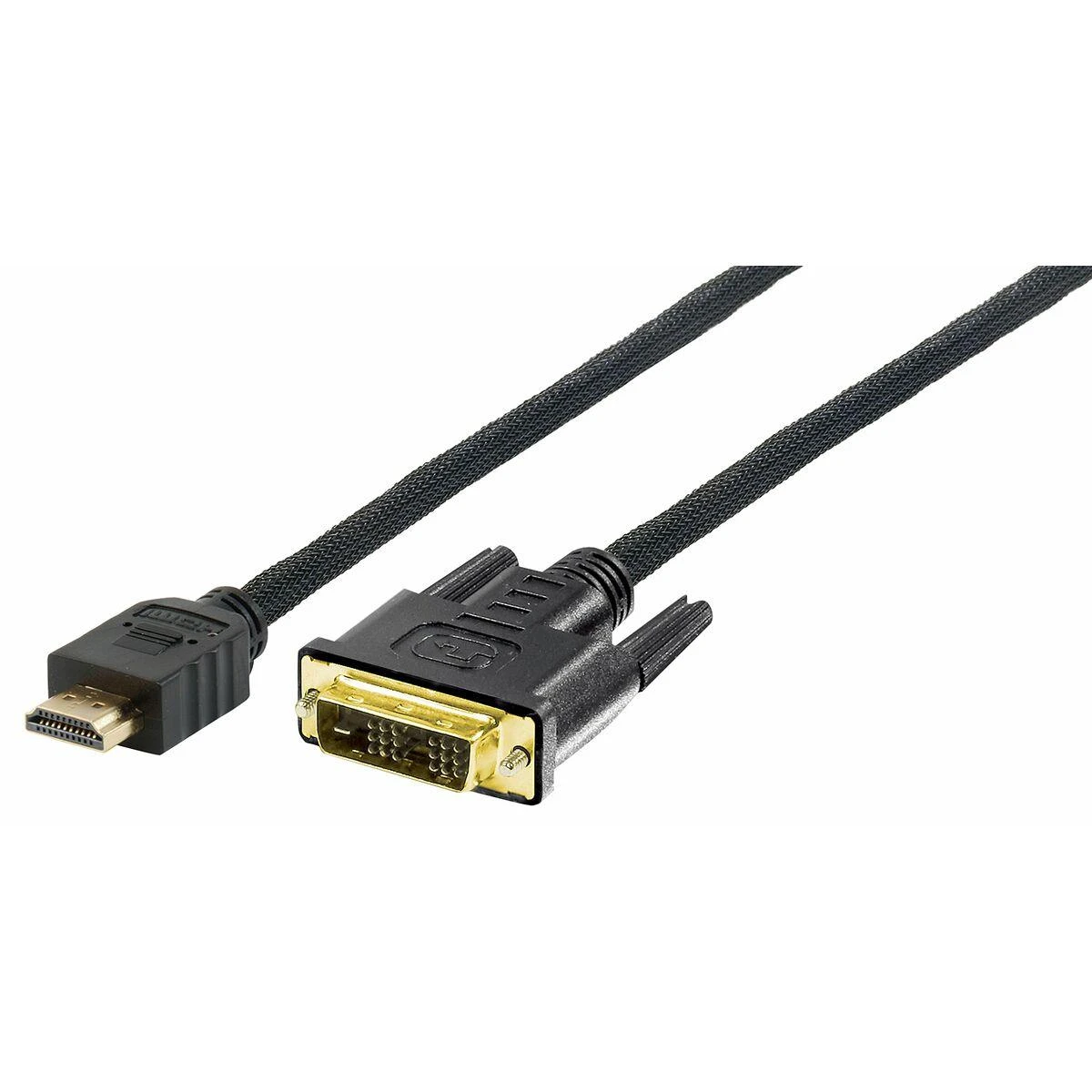 Equip Įrengti HDMI - DVI-D laidą 3 m juodas (119323)
