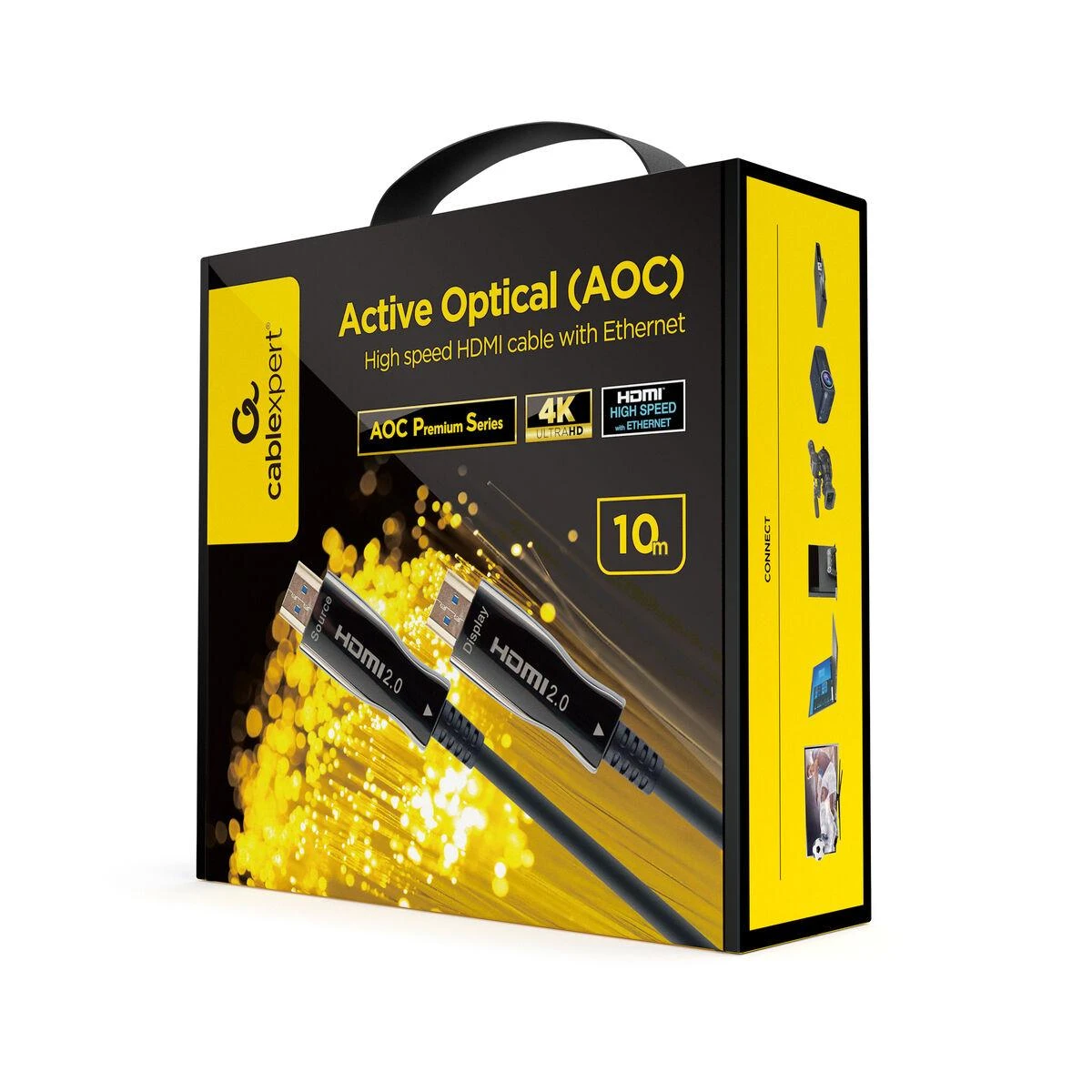 GEMBIRD Active Optical AOC Didelės spartos HDMI laidas su Ethernet AOC Premium Series 10m
