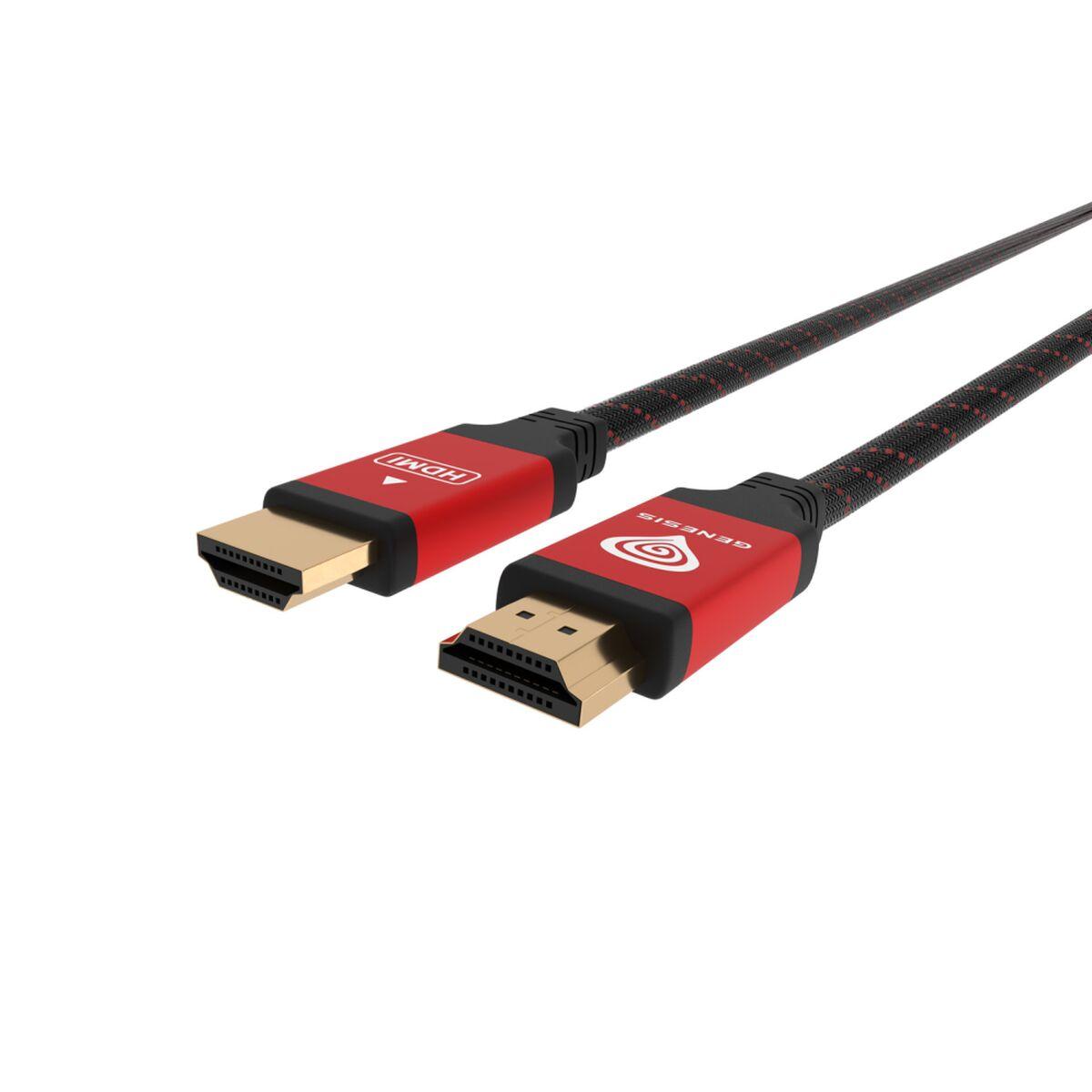 GENESIS PREMIUM didelės spartos HDMI kabelis, skirtas PS4 / PS3 3M 4K V2.0