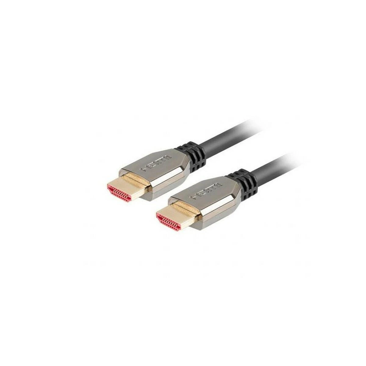 HDMI 2.1 laidas su metalinėmis jungtimis