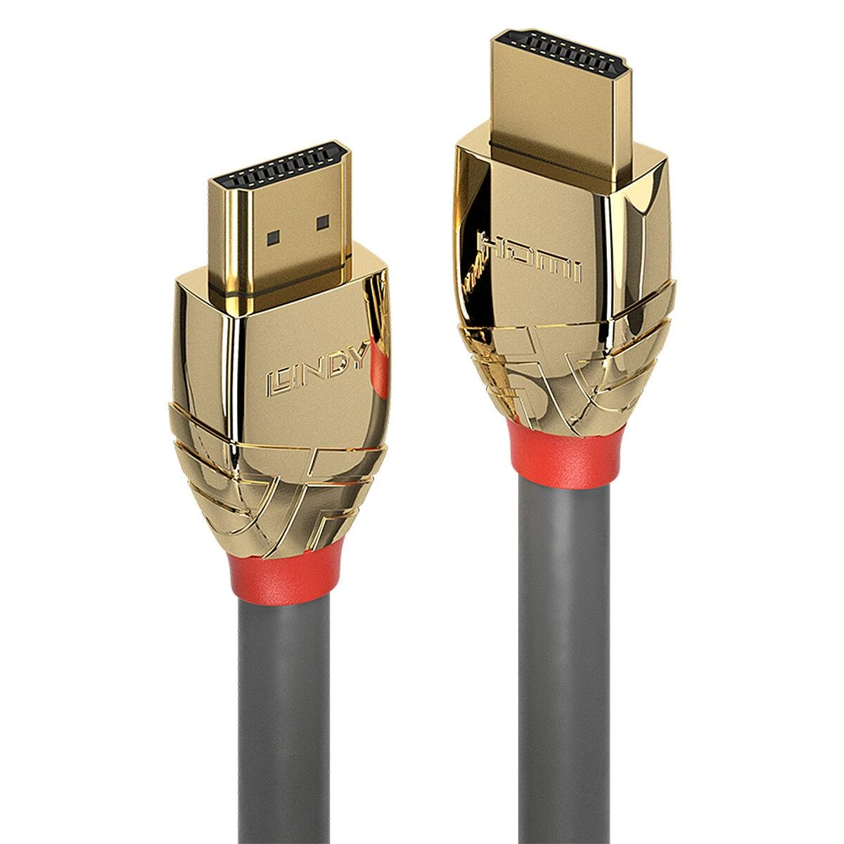 HDMI kabelis - LINDY Gold Line Standartinis HDMI Kabelis M/M, 15 m, Pilkas