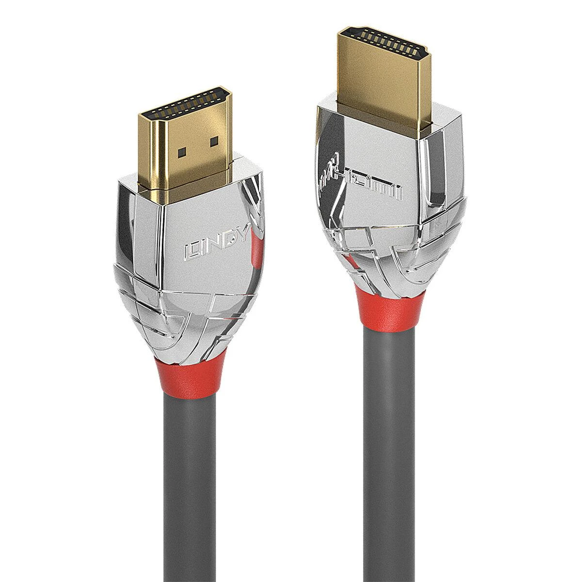 HDMI Laidas - LINDY Cromo Line HDMI Laidas M/M, Didelės Spartos, 3 m, Pilkas