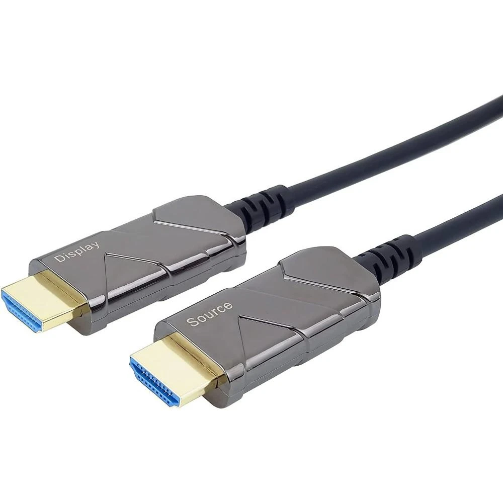 PremiumCord HDMI 2.1 optinis kabelis su Display ir Source jungtimis