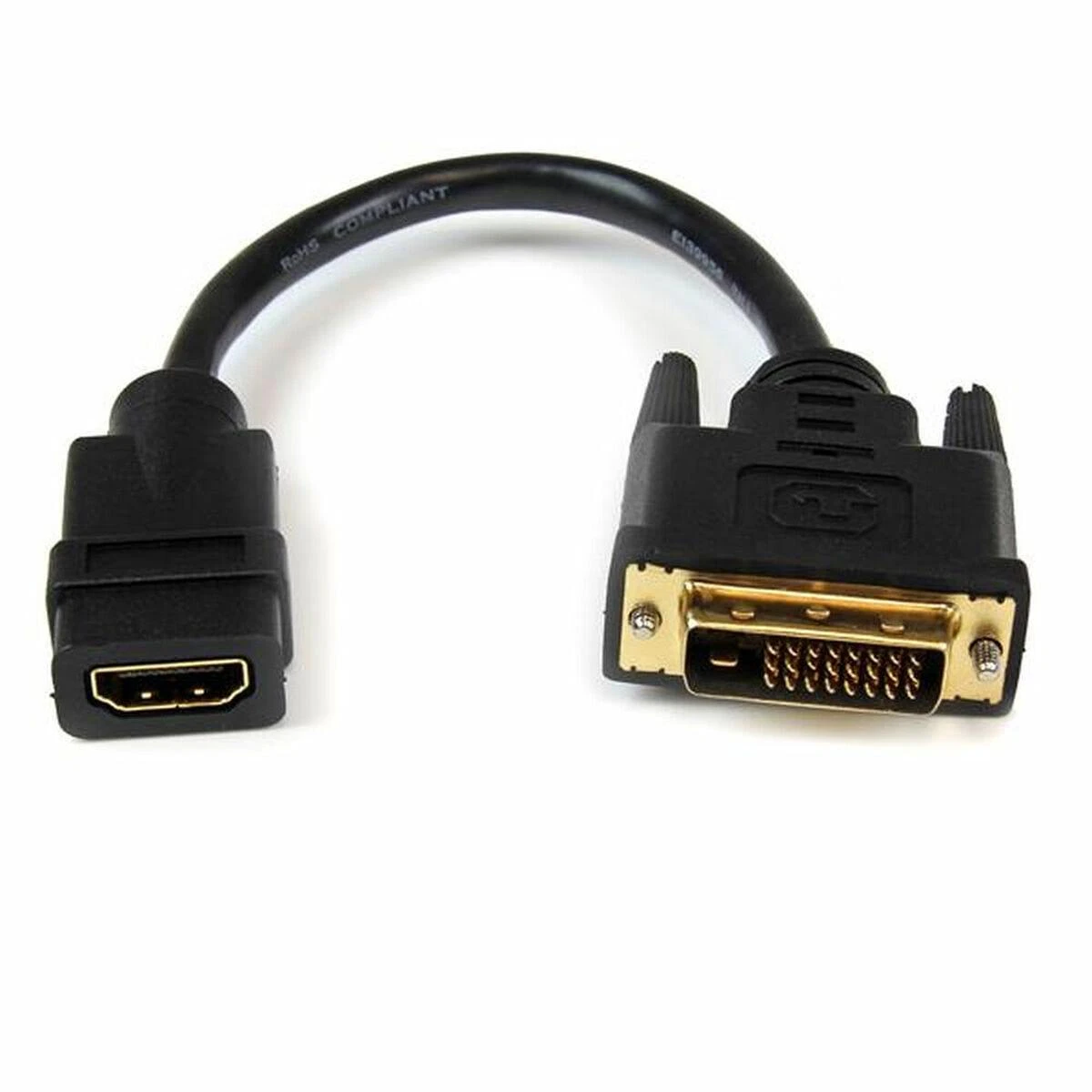 StarTech HDMI į DVI adapteris su lanksčiu laidu