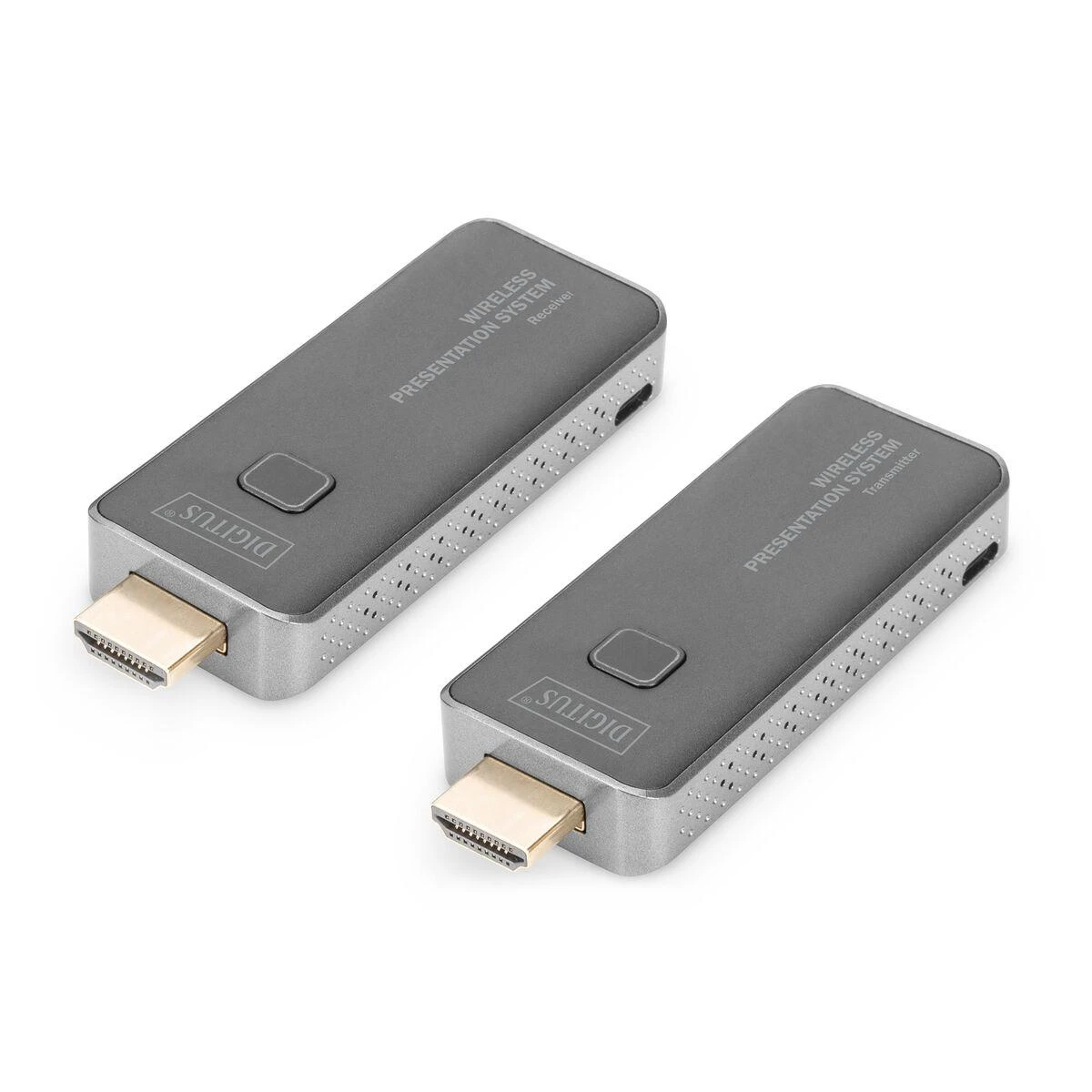 Assmann Electronic „Assmann“ elektroninė DIGITUS belaidė pristatymo sistema 50 m „Dongle“ 16–1 „Full HD“ mobiliojo ekrano bendrinimas