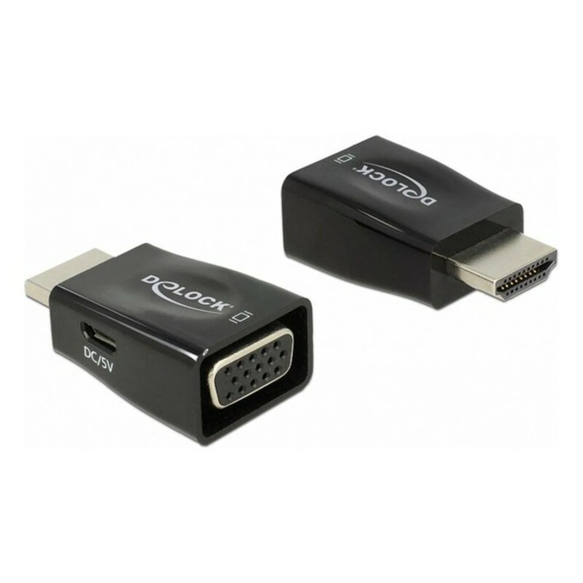 Delock HDMI į VGA adapteris, 2 vnt komplektas