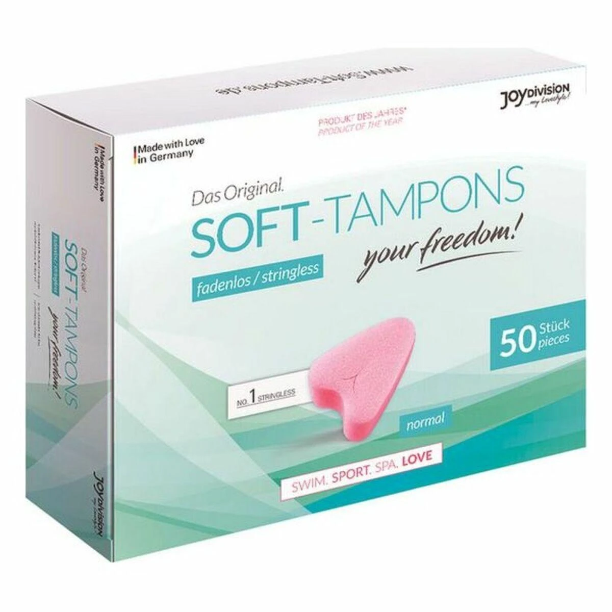 Joydivision Set 50 Soft Tampons Joydivisio tamponai