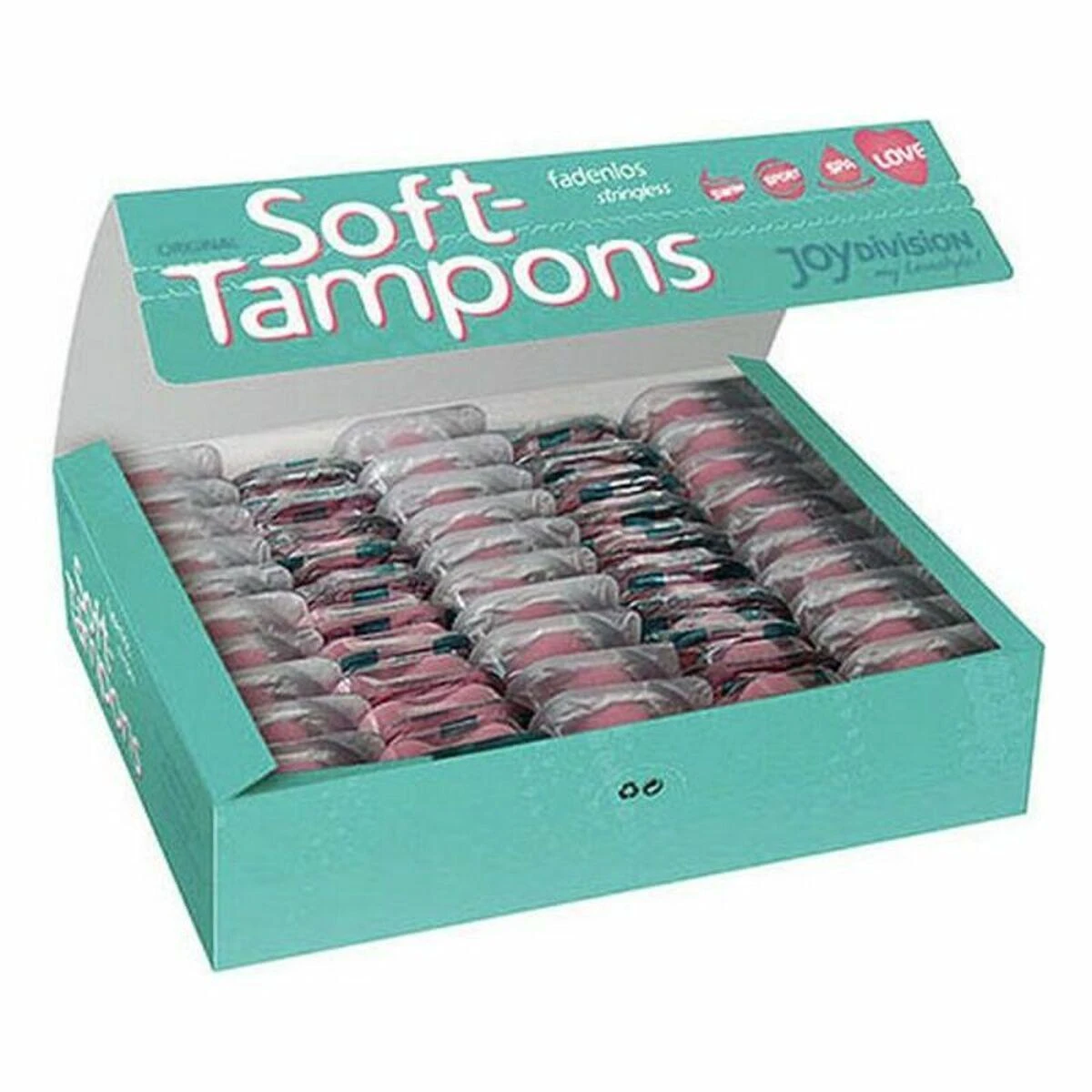 Joydivision Set 50 Soft Tampons Joydivisio tamponai