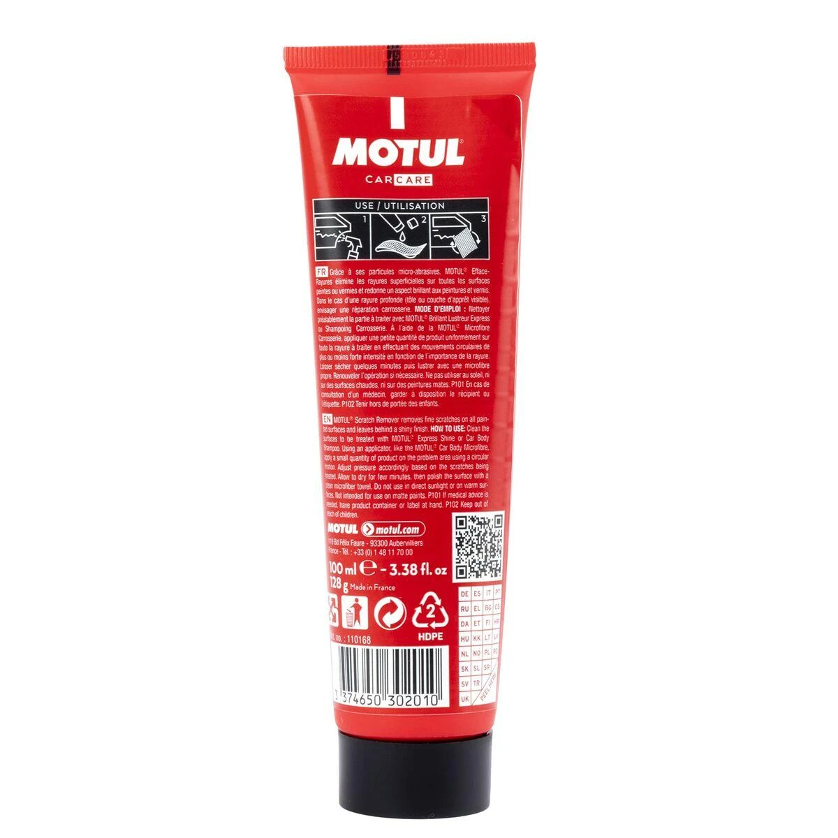 Alyva MOTUL Car Care Scratch Remover 0,1ltr (110168)