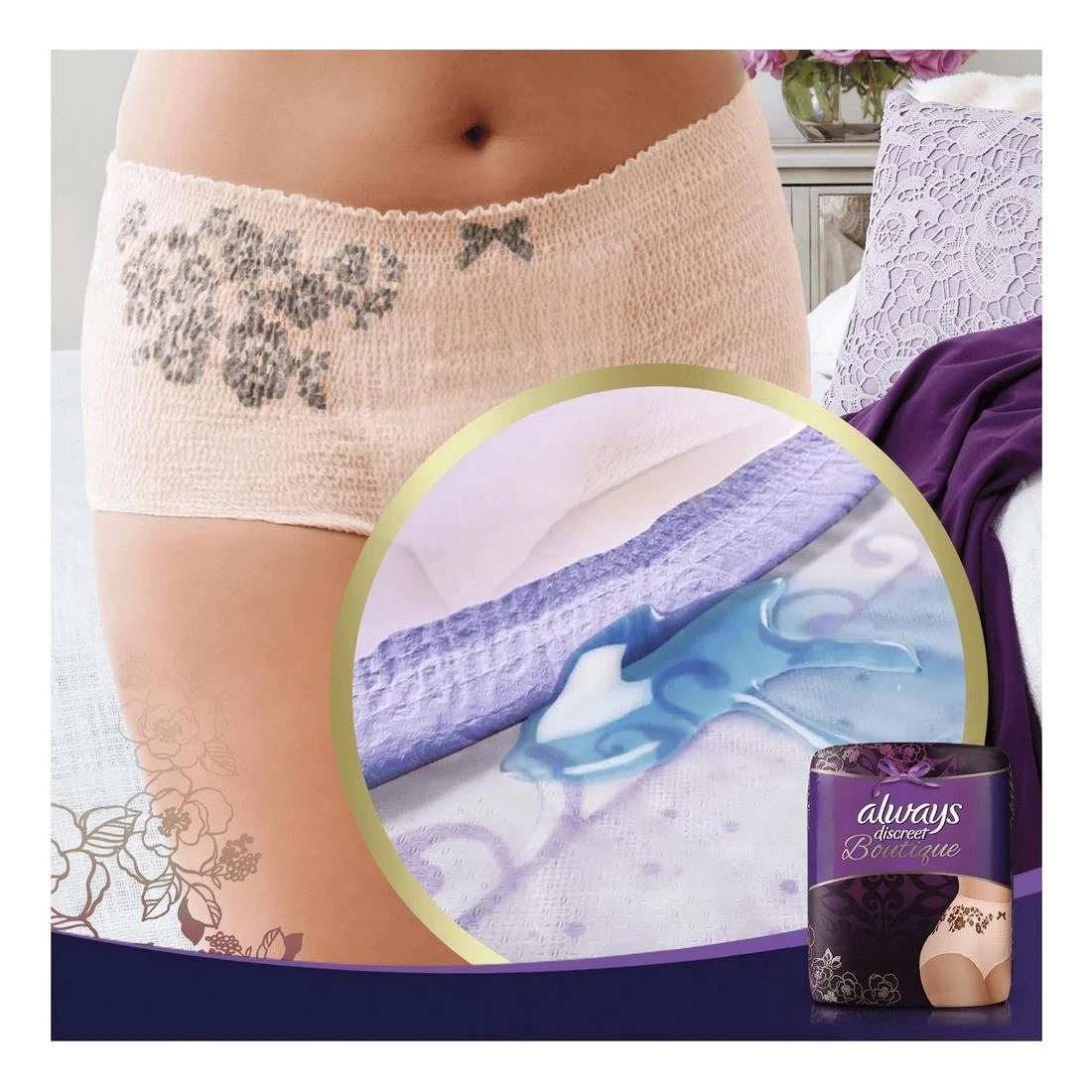 Ausonia Discreet Boutique Braguitas-Pants 8 vienetai
