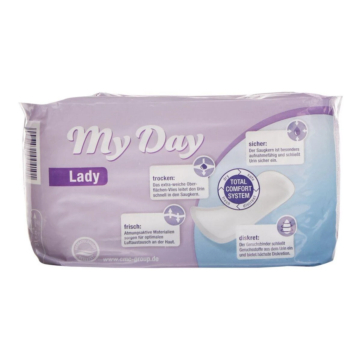 "My Day" įklotai nuo šlapimo nelaikymo "Super" 10 vienetų