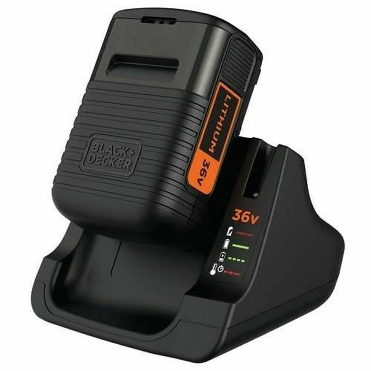Black & Decker 36V akumuliatorius įkroviklyje