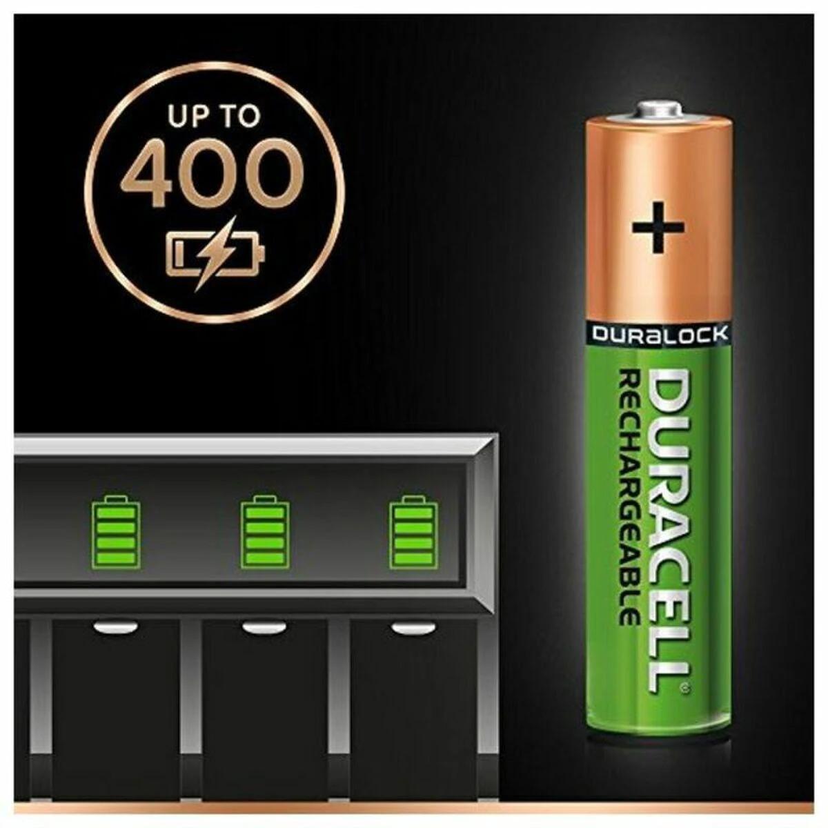 Duracell StayCharged AAA (4pcs) Įkraunama baterija Nikelio-metalo hidridas (NiMH)