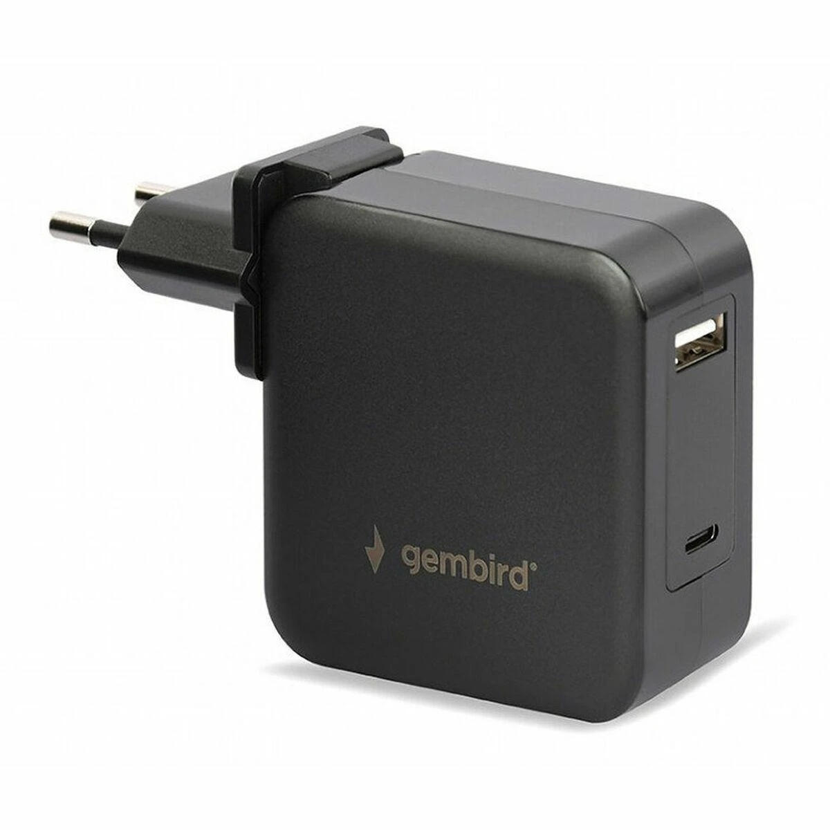 GEMBIRD NPA-PD60-01 universalus 60 W USB C tipo PD nešiojamojo kompiuterio įkroviklis