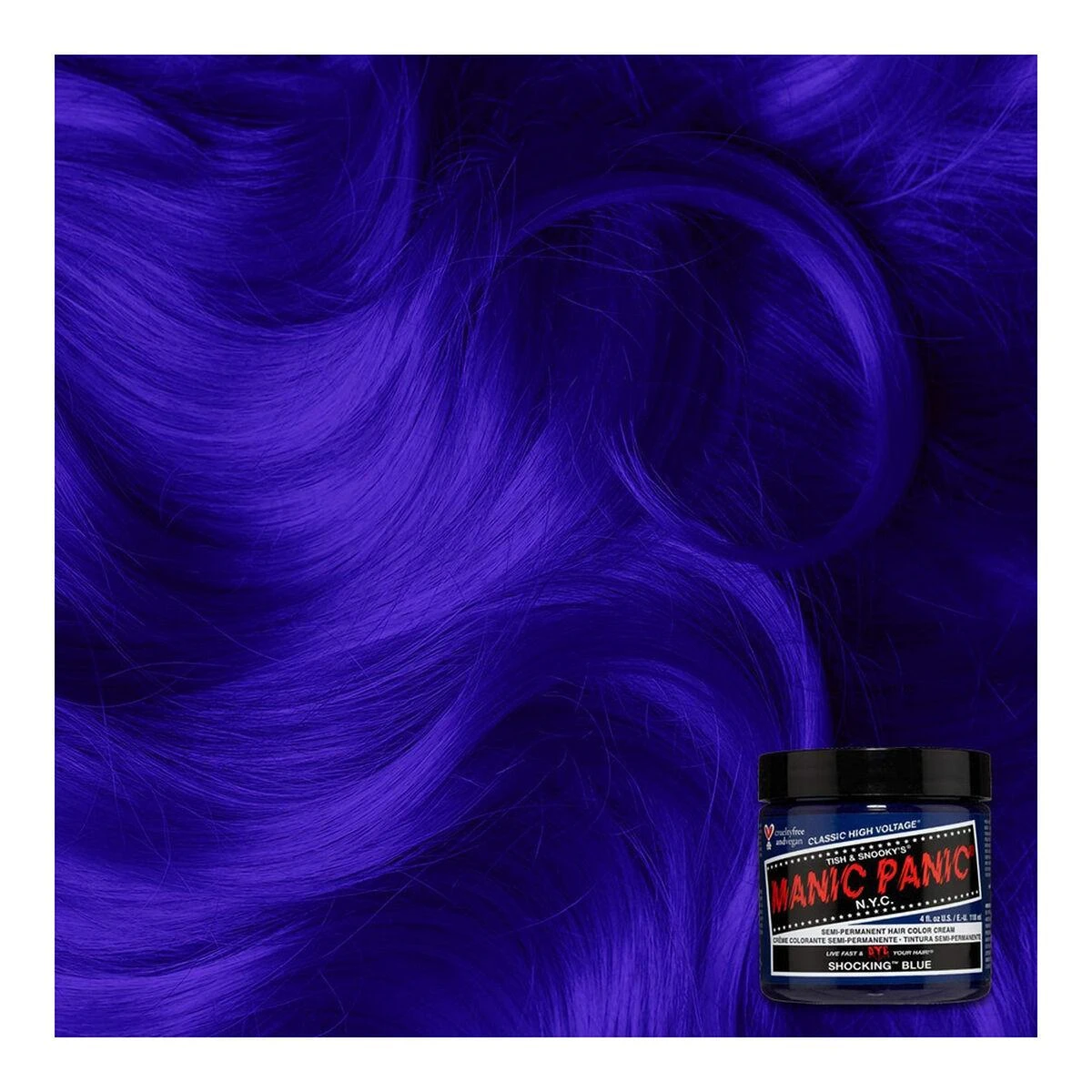 Manic Panic Shocking Blue plaukų dažai