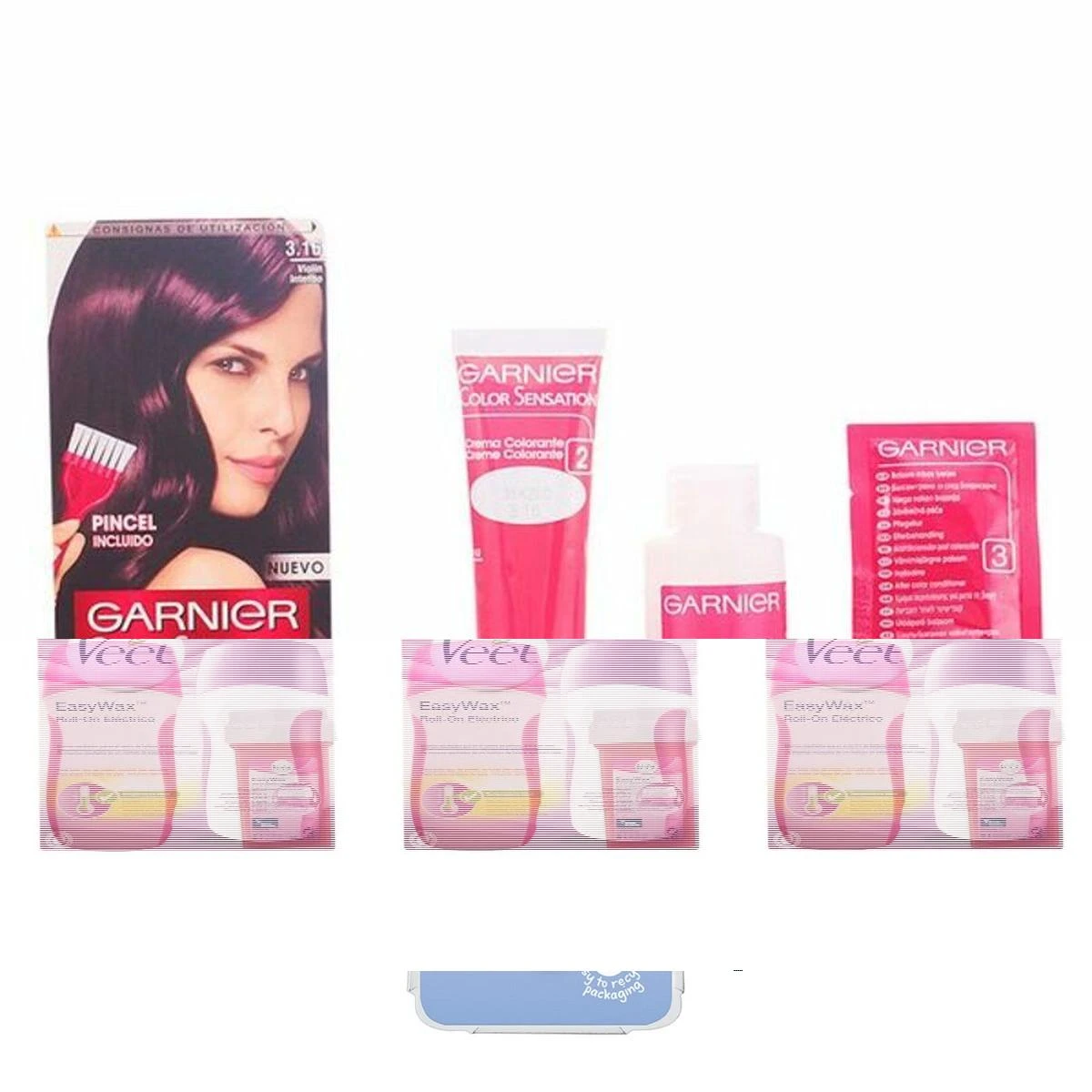 Garnier Color Sensation rinkinio priemonės