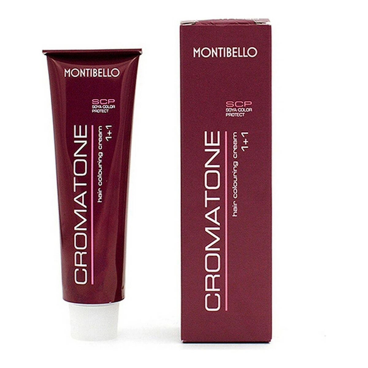 Montibello Cromatone dažų tūbelė ir pakuotė 7,44