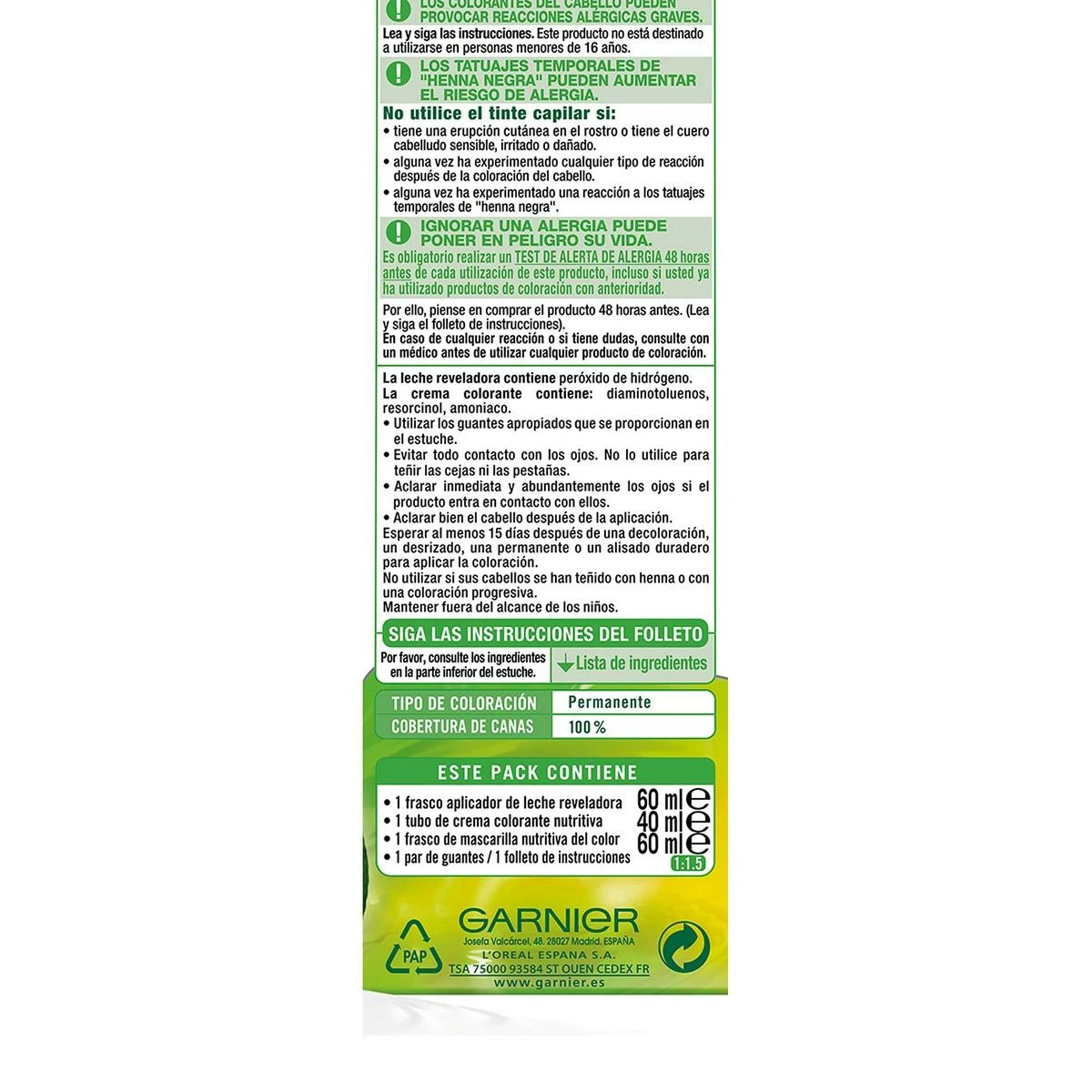 "Garnier Nutrisse Crème maitininantis Color 4.26 Violin plaukų dažai