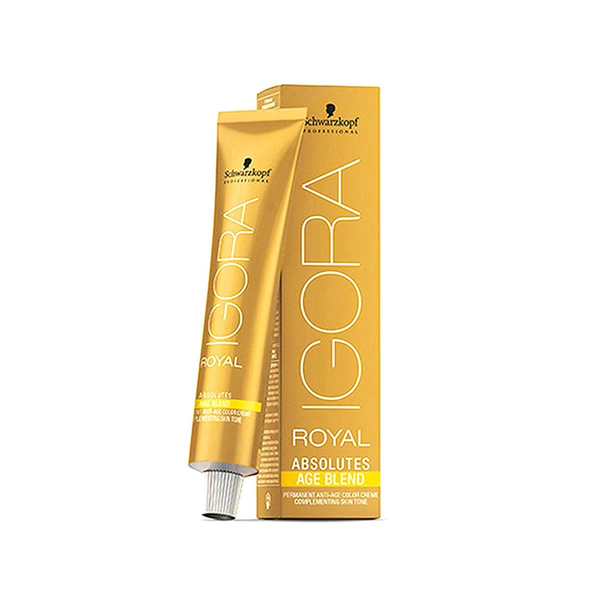 Schwarzkopf Igora Royal Absolutes ilgalaikio poveikio žilų plaukų dažai 60 ml - 8-140