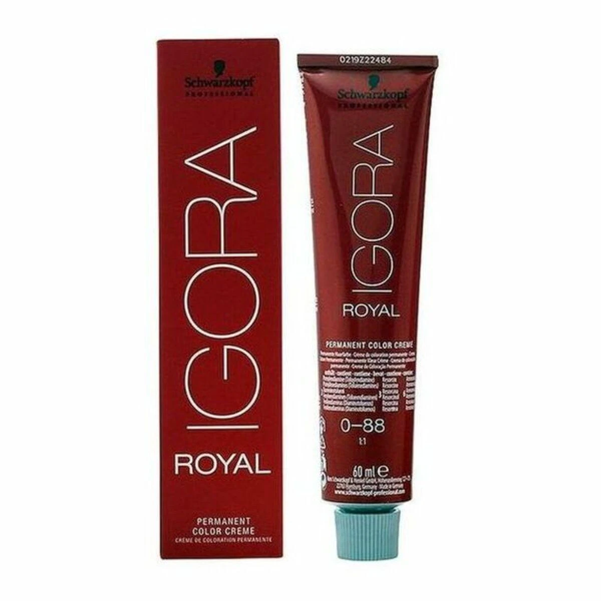 Schwarzkopf Igora Royal 0-88 dažų tūbelė su pakuote