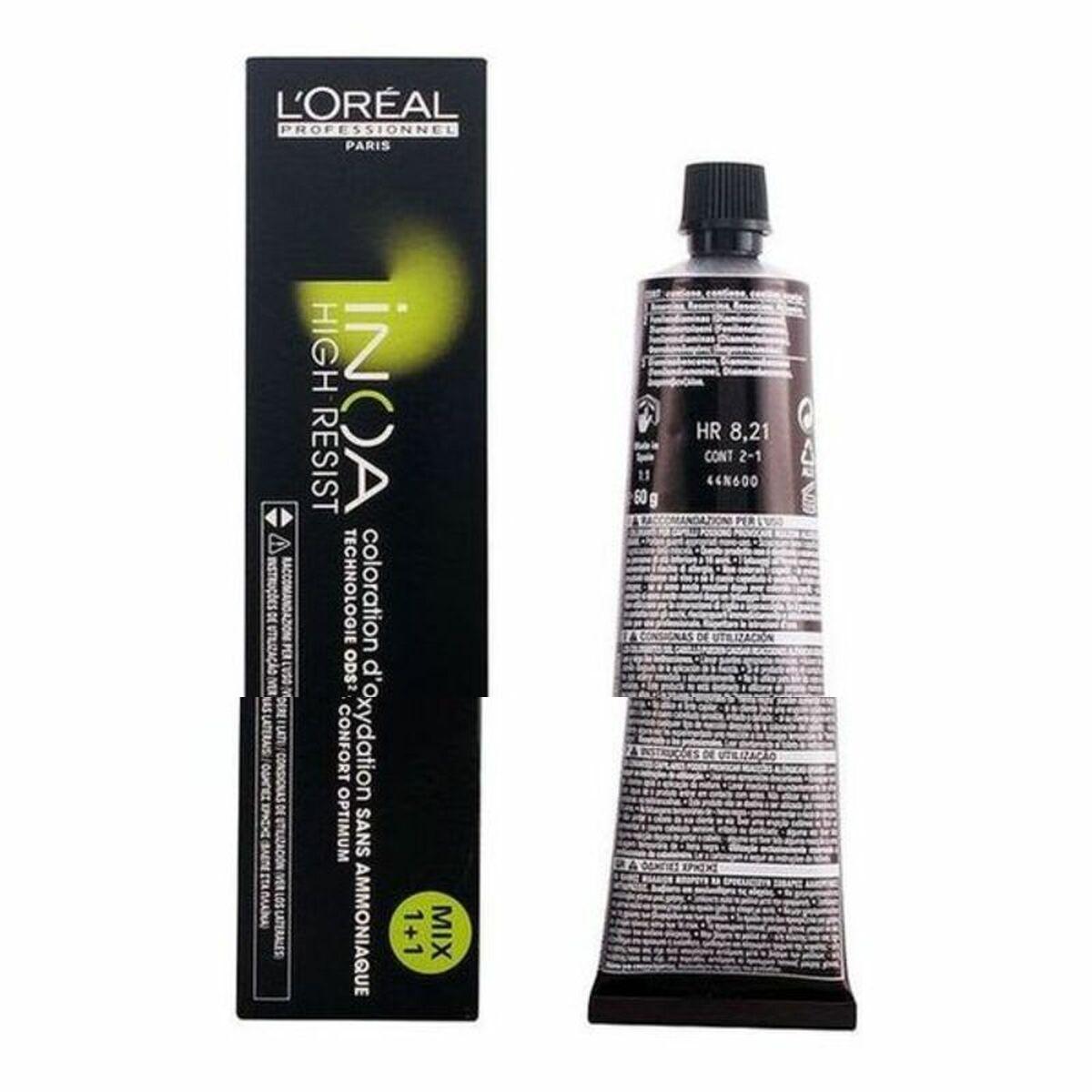 L'oreal INOA High Resist plaukų dažai be amoniako 60 ml-8.21
