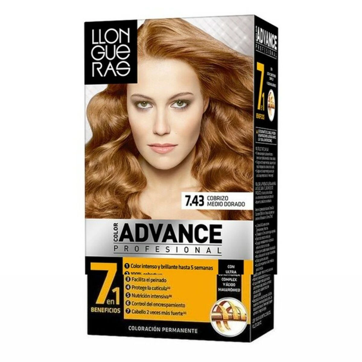 "Llongueras Color Advance" plaukų dažai 8 Šviesiai šviesiai šviesių atspalvių cenderis
