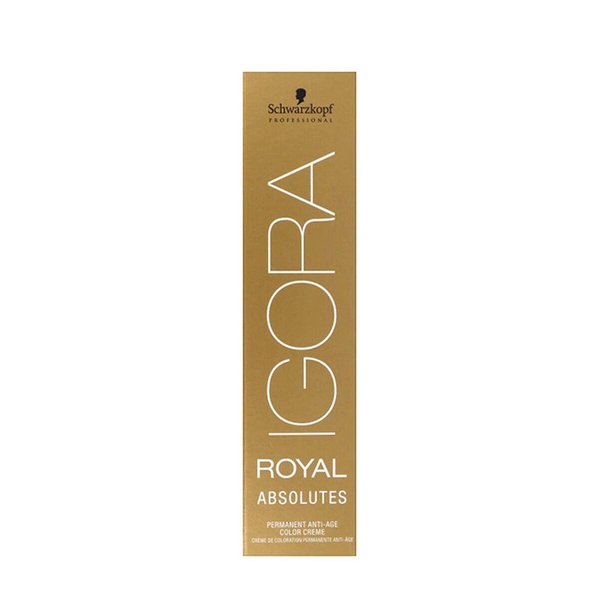 Igora Royal Absolutes plaukų dažų pakuotė, auksinė